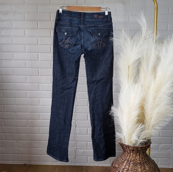 Kut from the Kloth Dark Blue Boot Cut Jeans - Picture 6 of 13